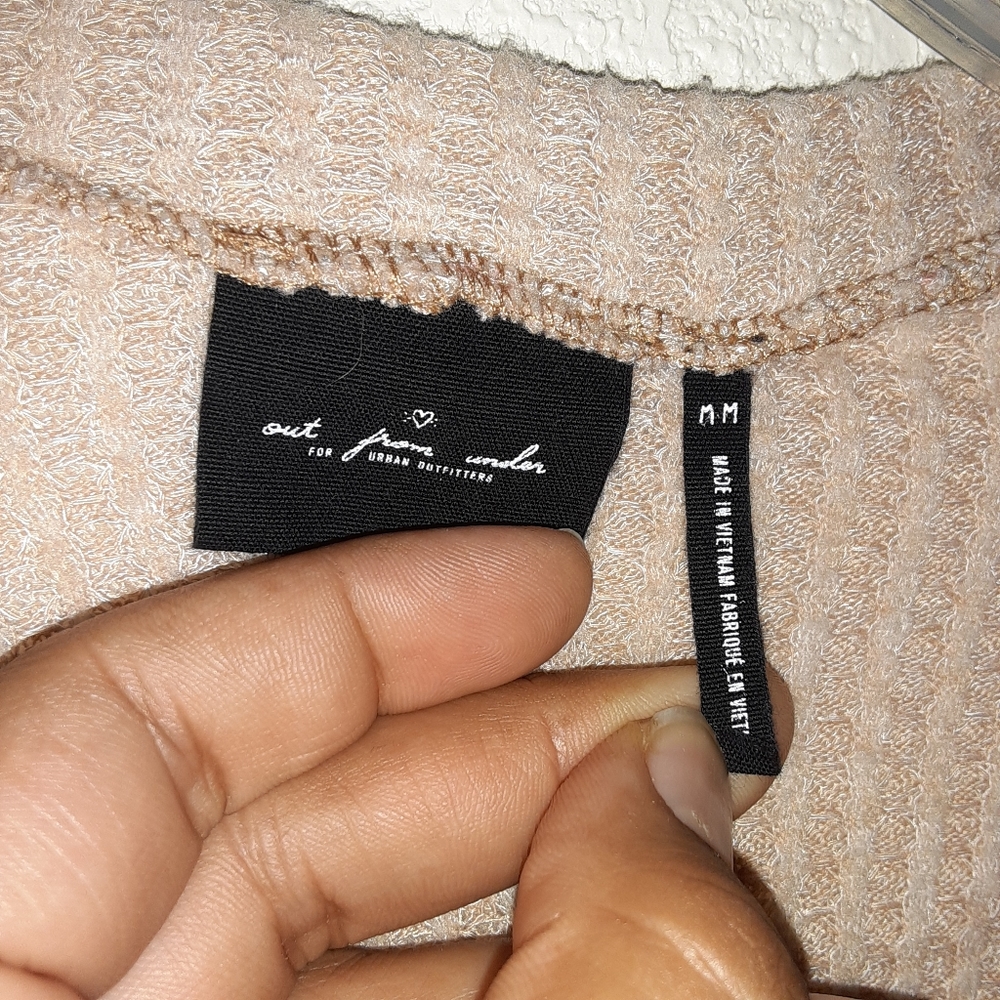 Urban Outfitters Out from under waffle knit top - Picture 2 of 4